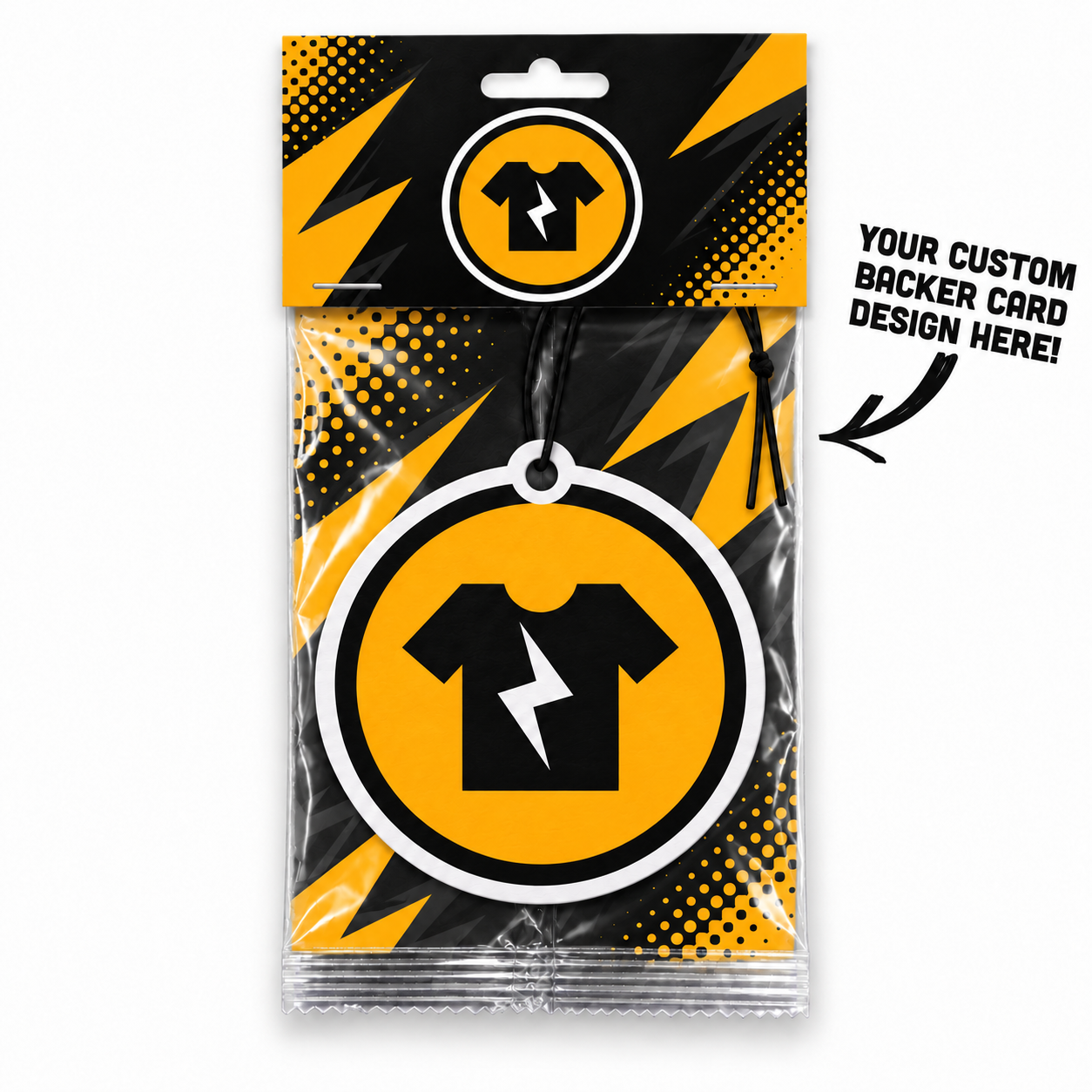 Air Fresheners with Backer Card