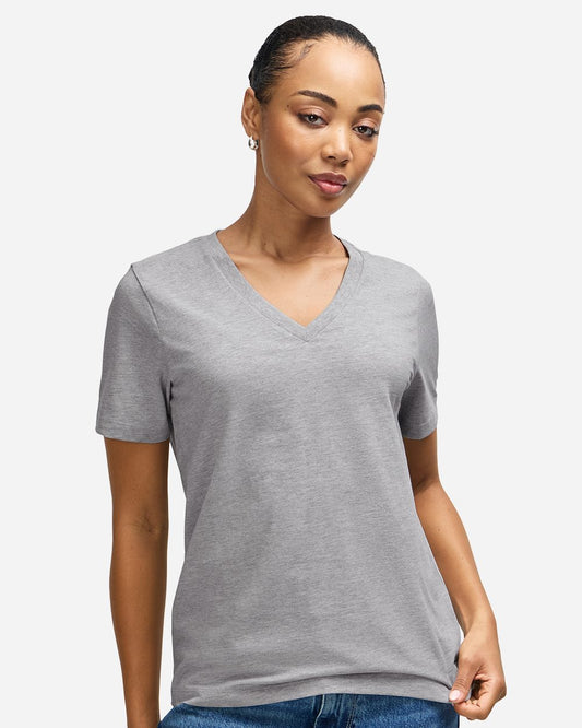 American Apparel 58V2 Women's Midweight V-Neck Tee