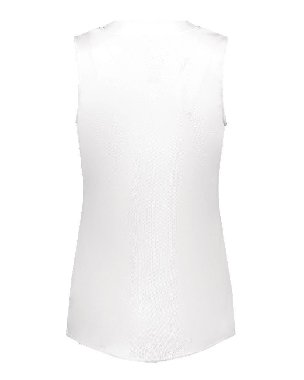 Augusta Sportswear 6914 Girls' Cutter Jersey in White, back