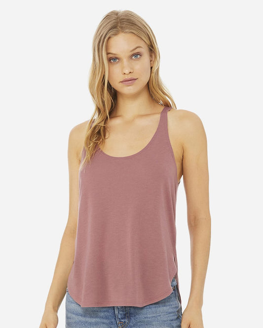 BELLA + CANVAS 8802 Women's Flowy Tank with Side Slit