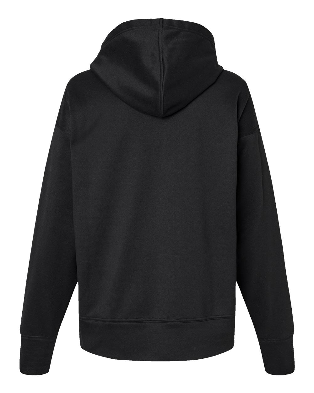 Champion CHP100 Women's Sport Hooded Sweatshirt in Black, back