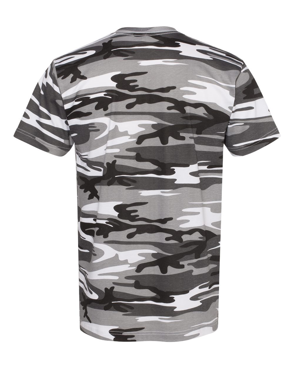 Code Five 3907 Unisex Camo Tee in Urban Woodland, back