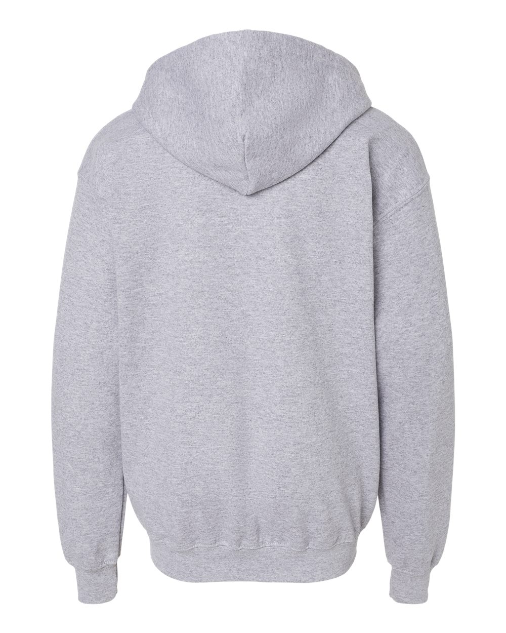 Gildan 18600B Youth Heavy Blend™ Full-Zip Hooded Sweatshirt in Sport Grey, back