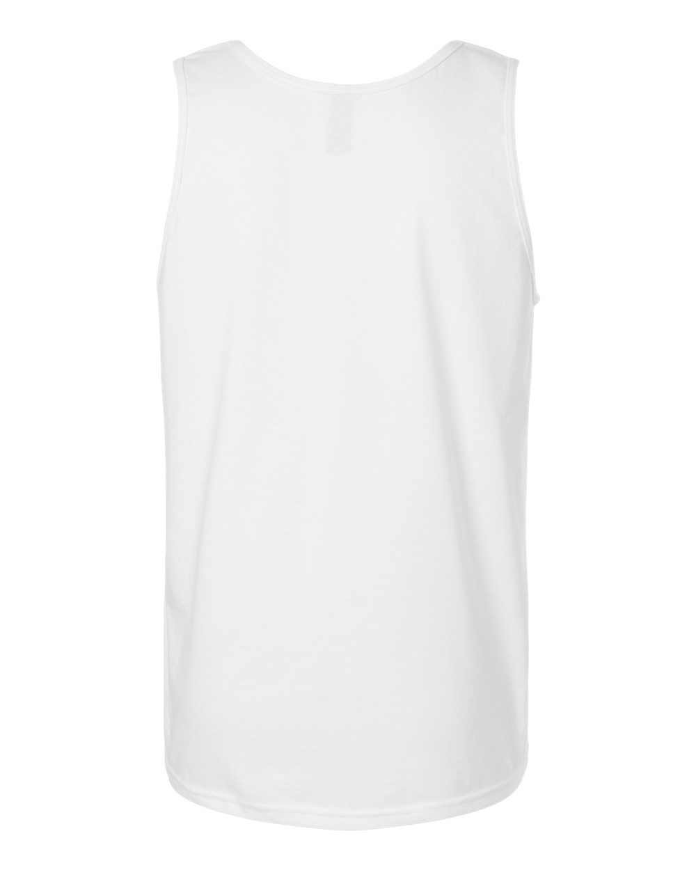 Gildan 2200 Unisex Ultra Cotton® Tank Top in White, back
