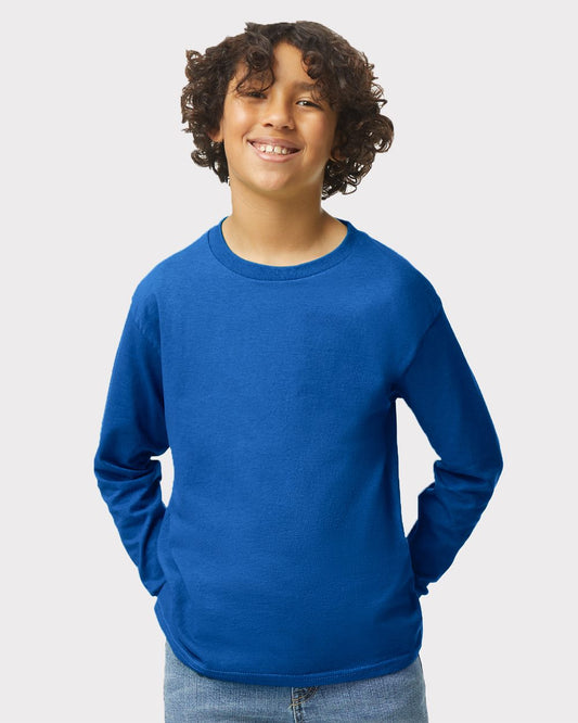 Gildan 5400B Youth Heavy Cotton™ Long Sleeve T-Shirt