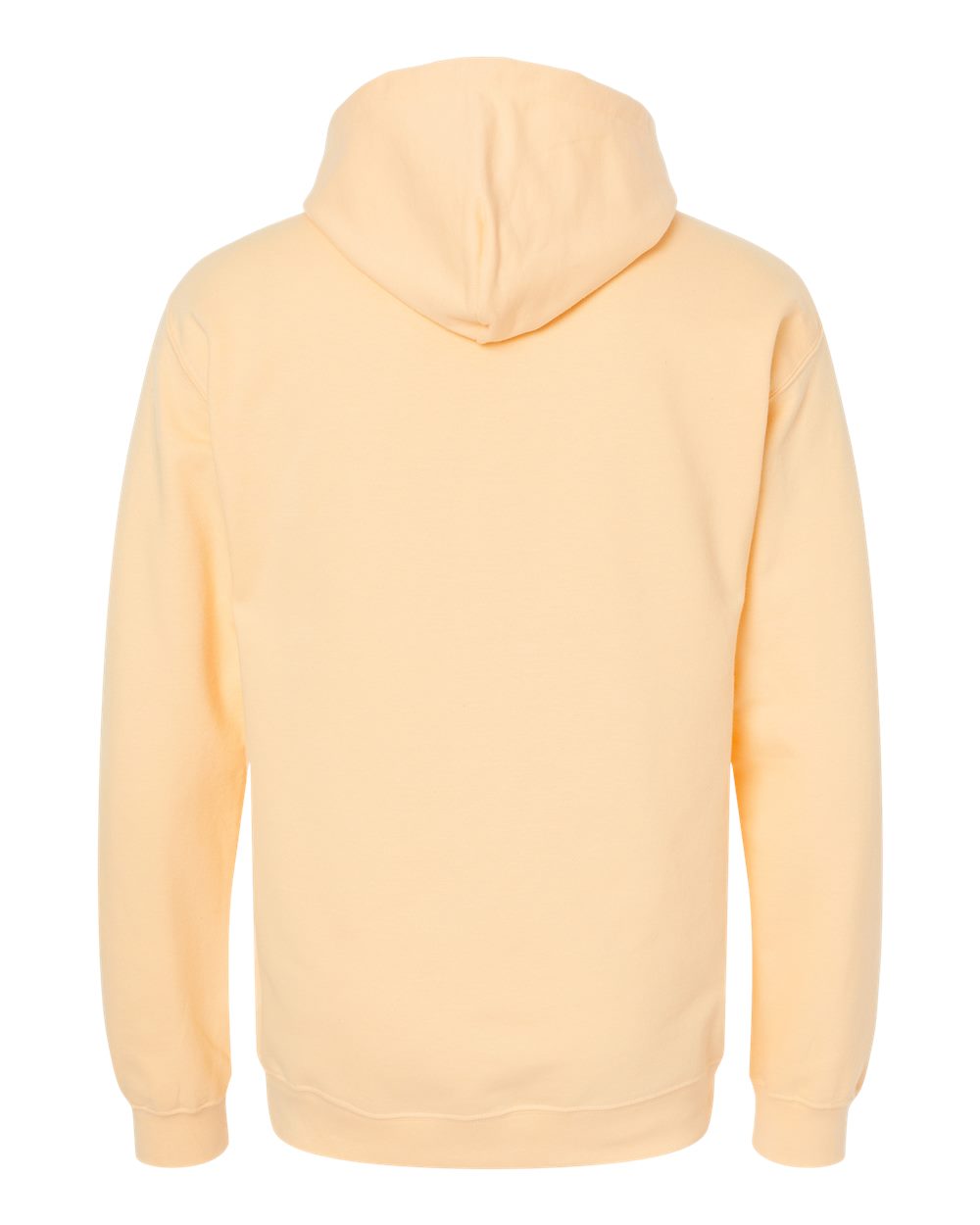 Gildan SF500 Unisex Softstyle® Midweight Hooded Sweatshirt in Yellow Haze, back