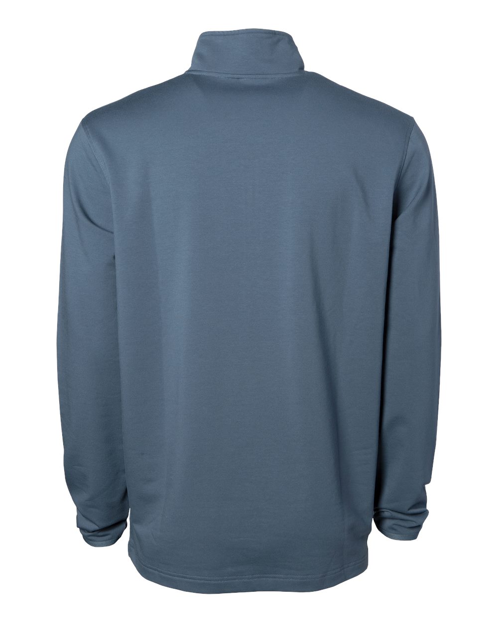 Independent Trading Co. EXP20PQ Men's Perform Quarter-Zip Pullover in Storm Blue, back