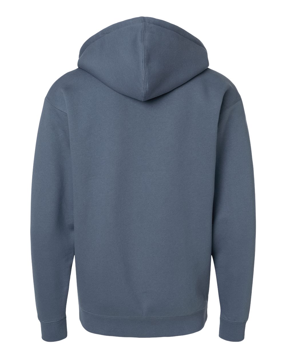 Independent Trading Co. IND4000Z Unisex Heavyweight Full-Zip Hooded Sweatshirt in Storm Blue, back