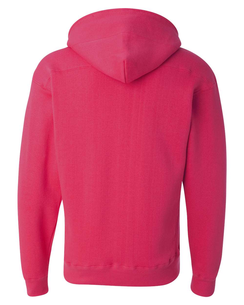 J. America 8830 Men's Sport Lace Hooded Sweatshirt in Wildberry, back