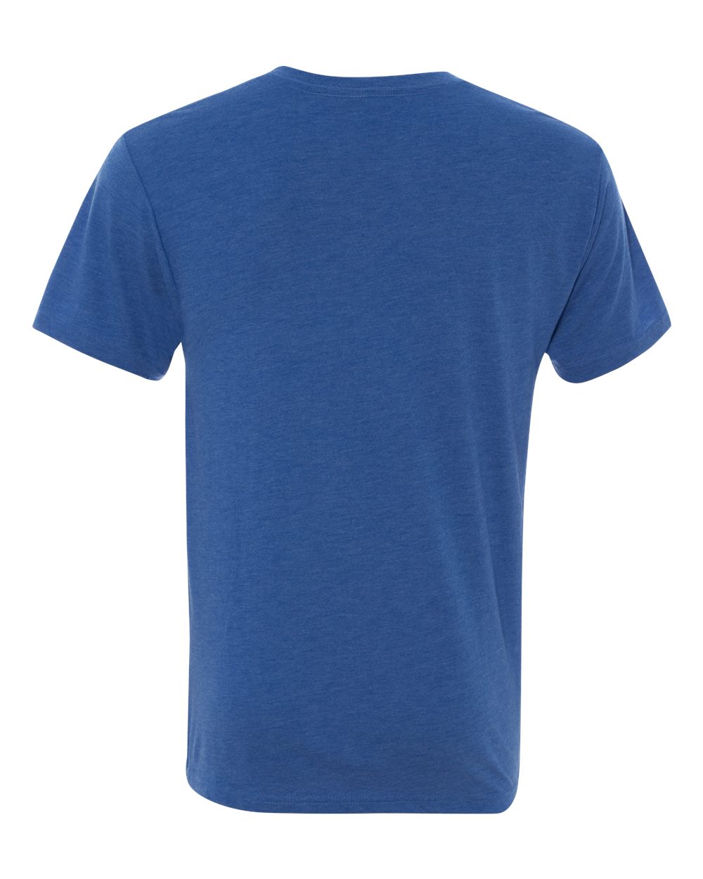 Next Level 6040 Men's Triblend V-Neck Tee in Vintage Royal, back