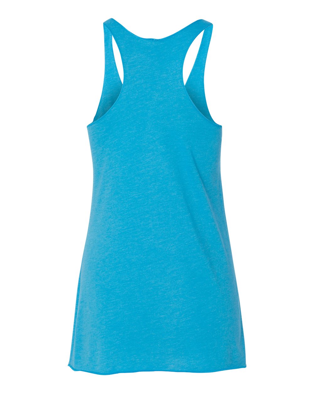 Next Level 6733 Women’s Triblend Racerback Tank in Vintage Turquoise, back