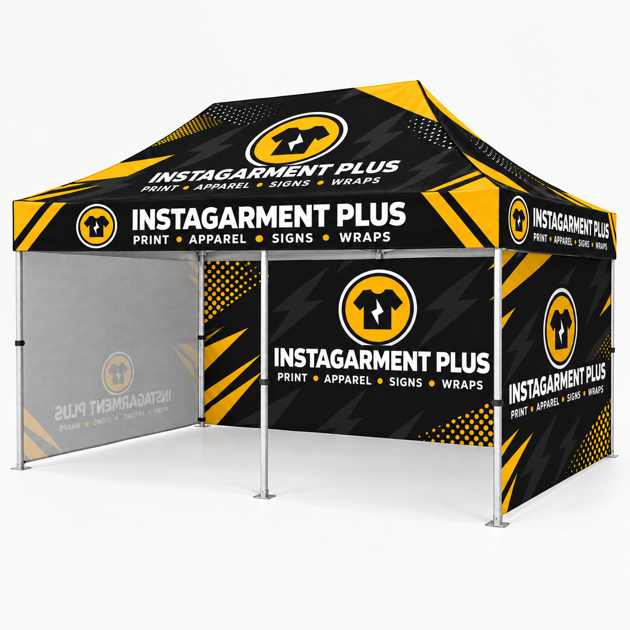 20ft Tent Full Wall replacement graphic