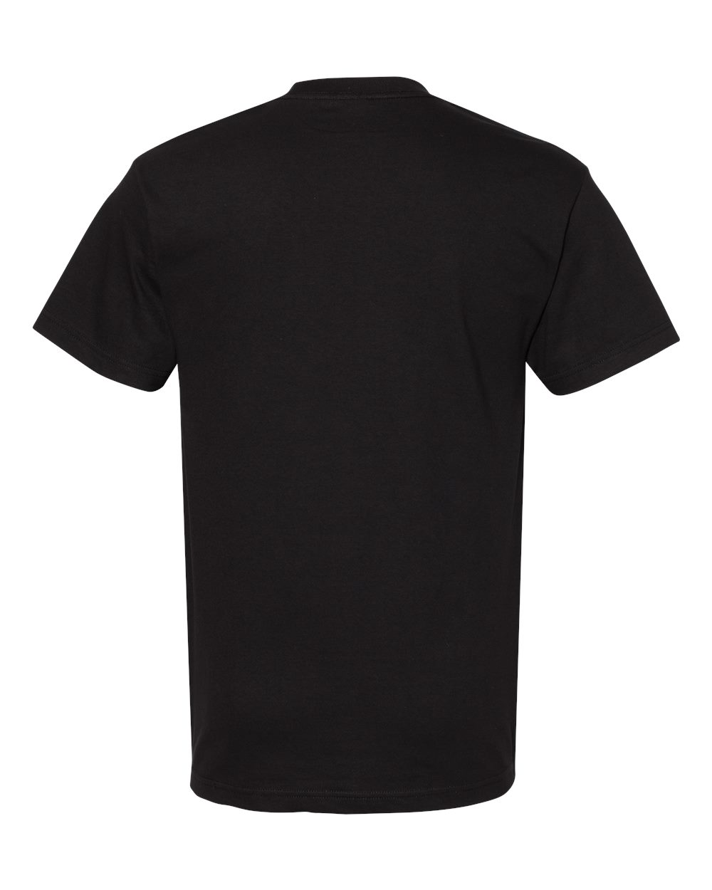American Apparel T-Shirt Black back
