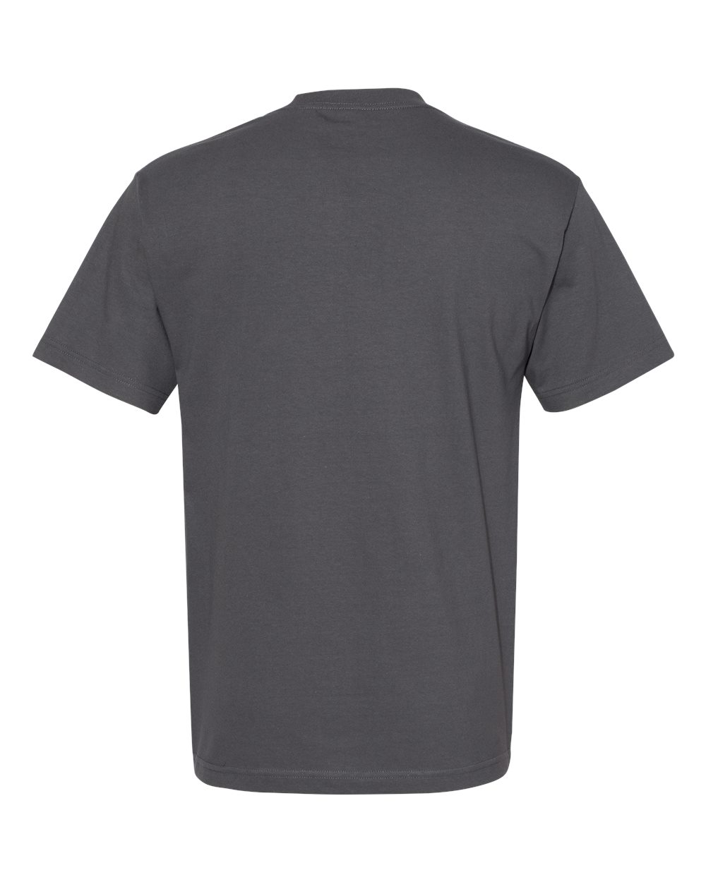American Apparel T-Shirt Charcoal back