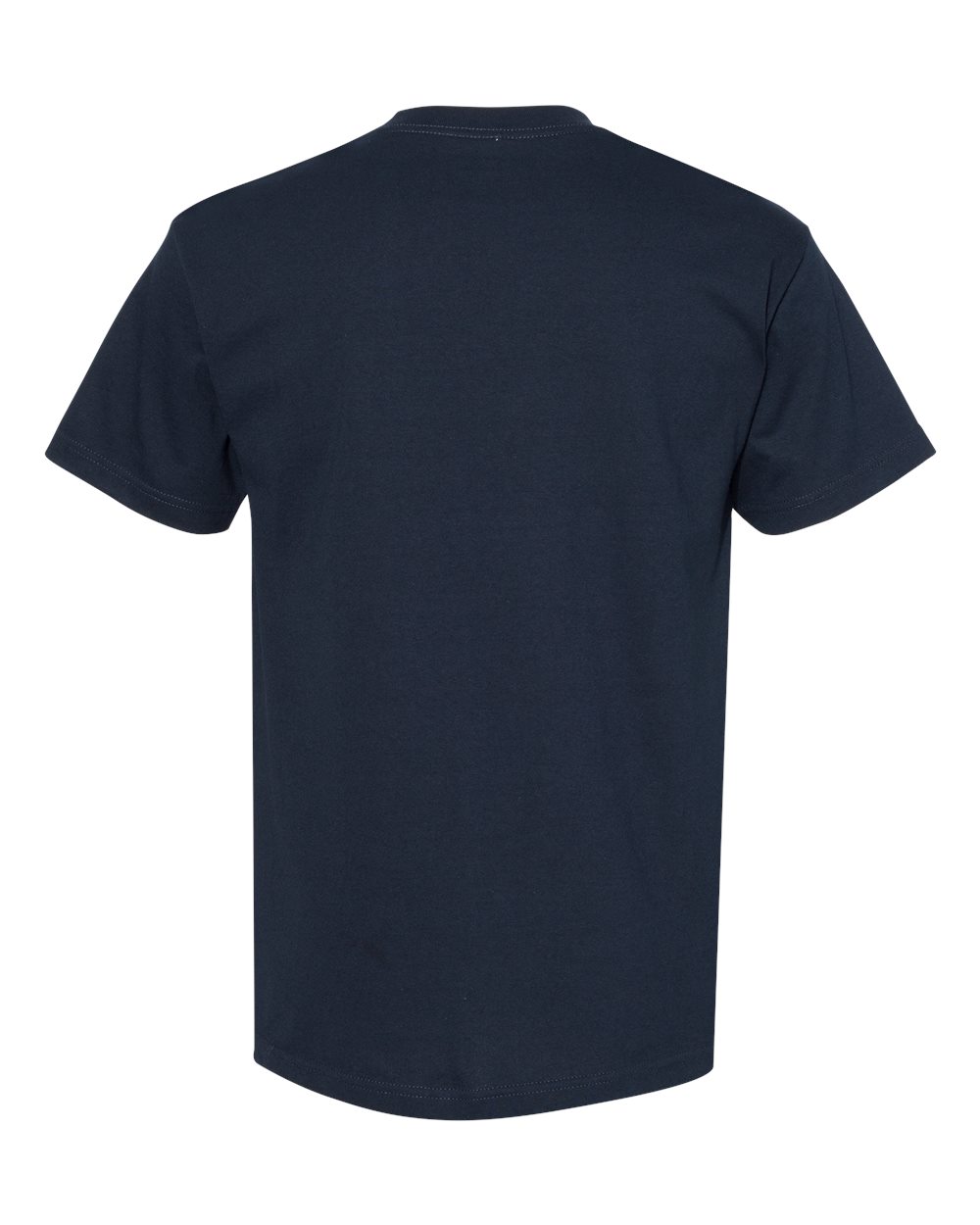 American Apparel T-Shirt Navy back