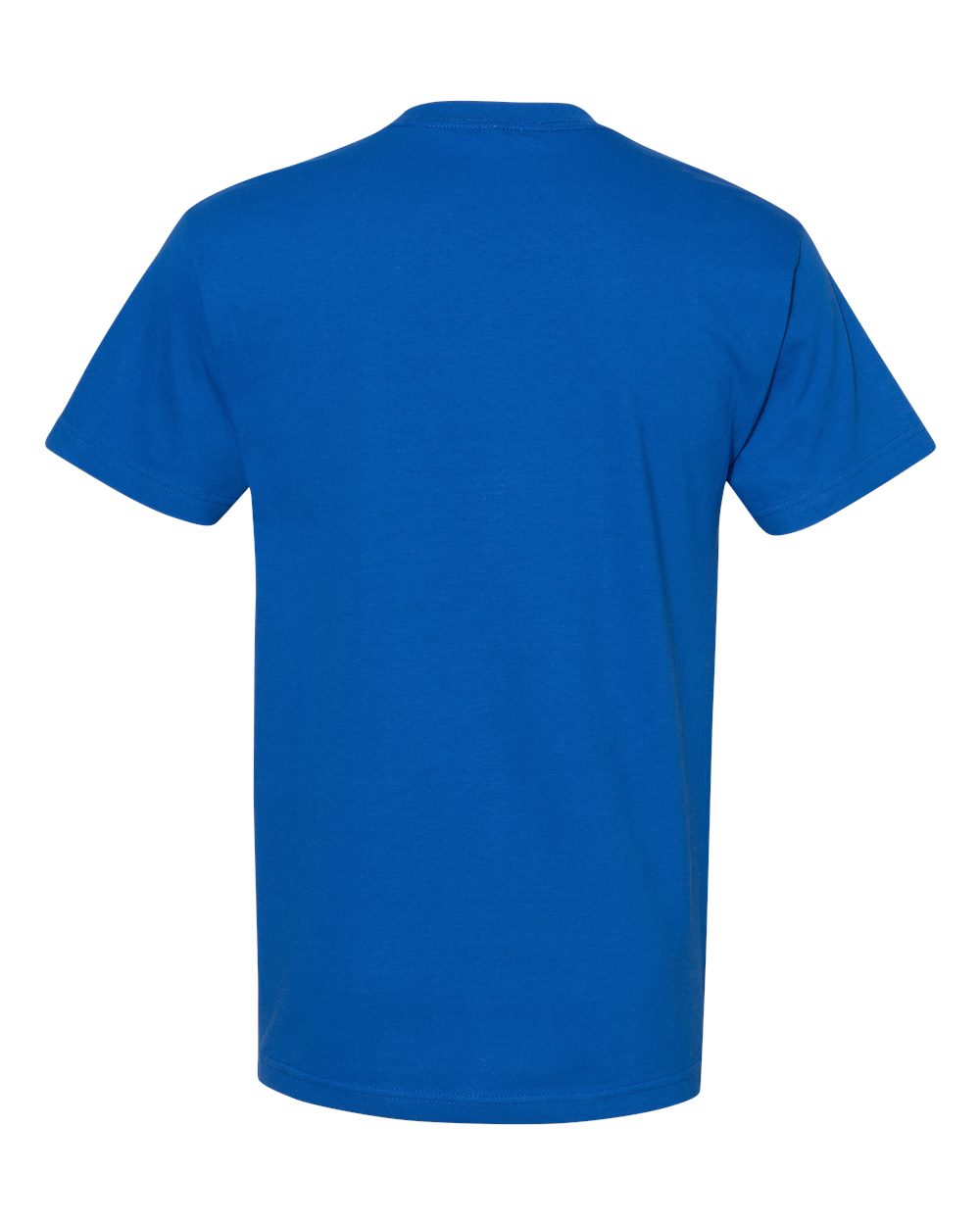 American Apparel T-Shirt Royal back