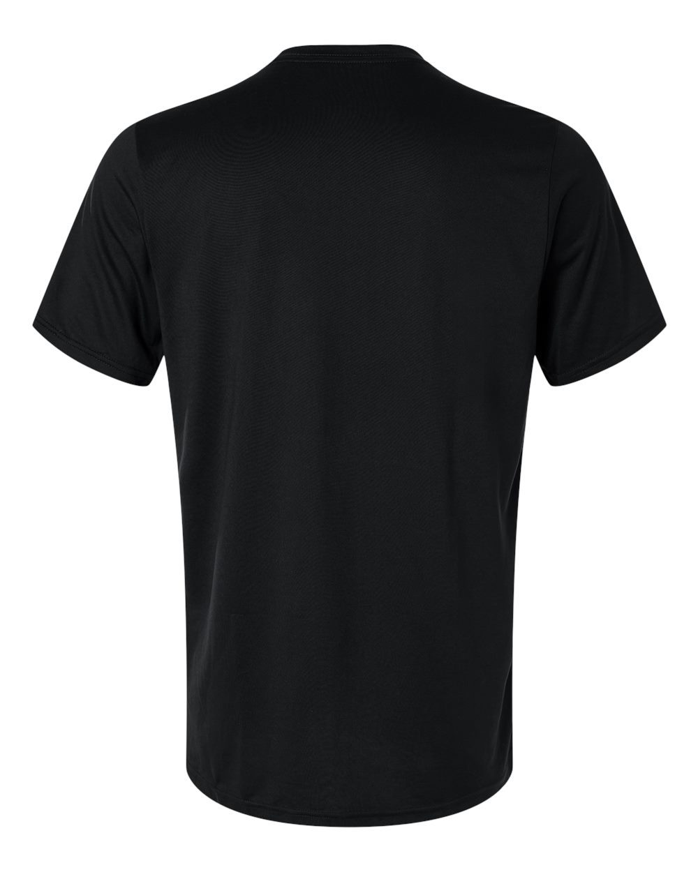 Adidas AT101 Men's Pregame T-Shirt in Black/ White, back