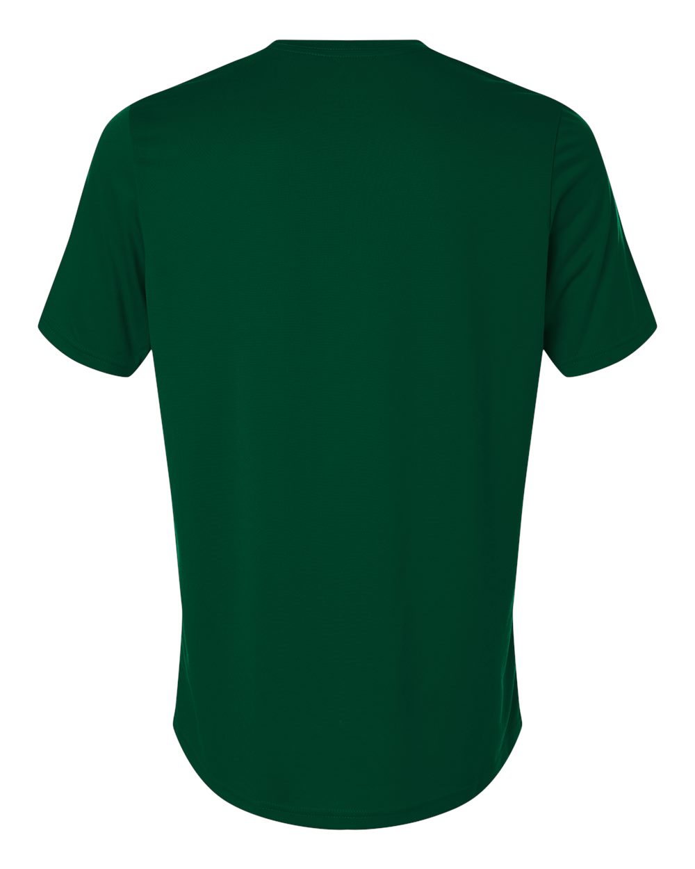 Adidas AT101 Men's Pregame T-Shirt in Dark Green/ White, back