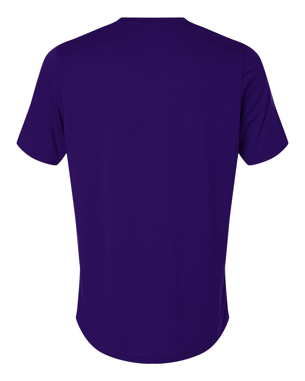Adidas AT101 Men's Pregame T-Shirt in Team Collegiate Purple/ White, back