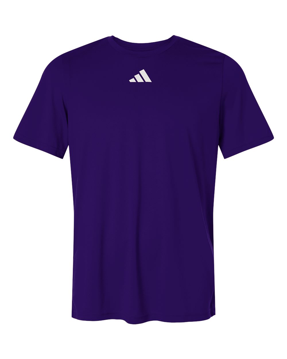 Adidas AT101 Men's Pregame T-Shirt in Team Collegiate Purple/ White