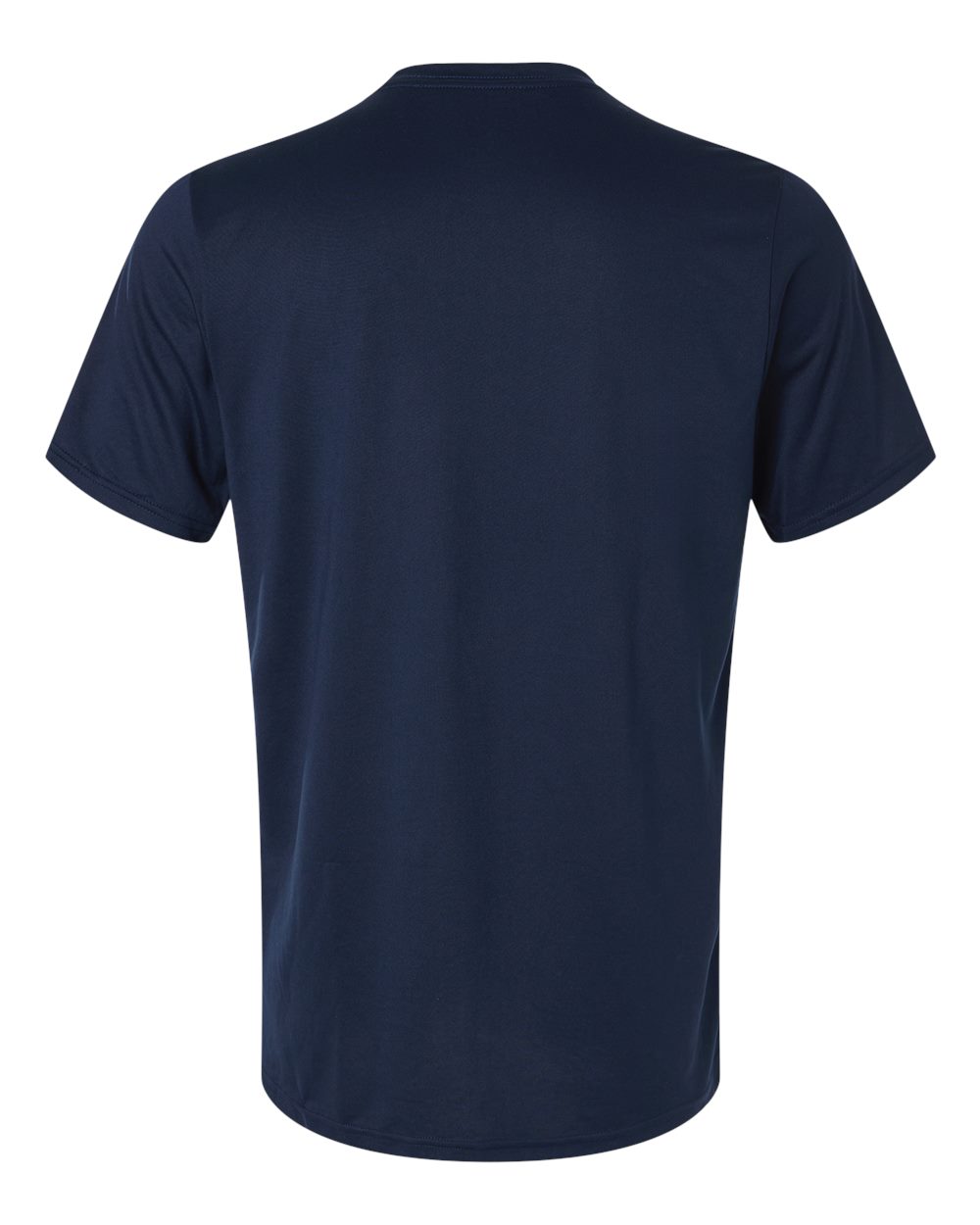 Adidas AT101 Men's Pregame T-Shirt in Team Navy Blue/ White, back