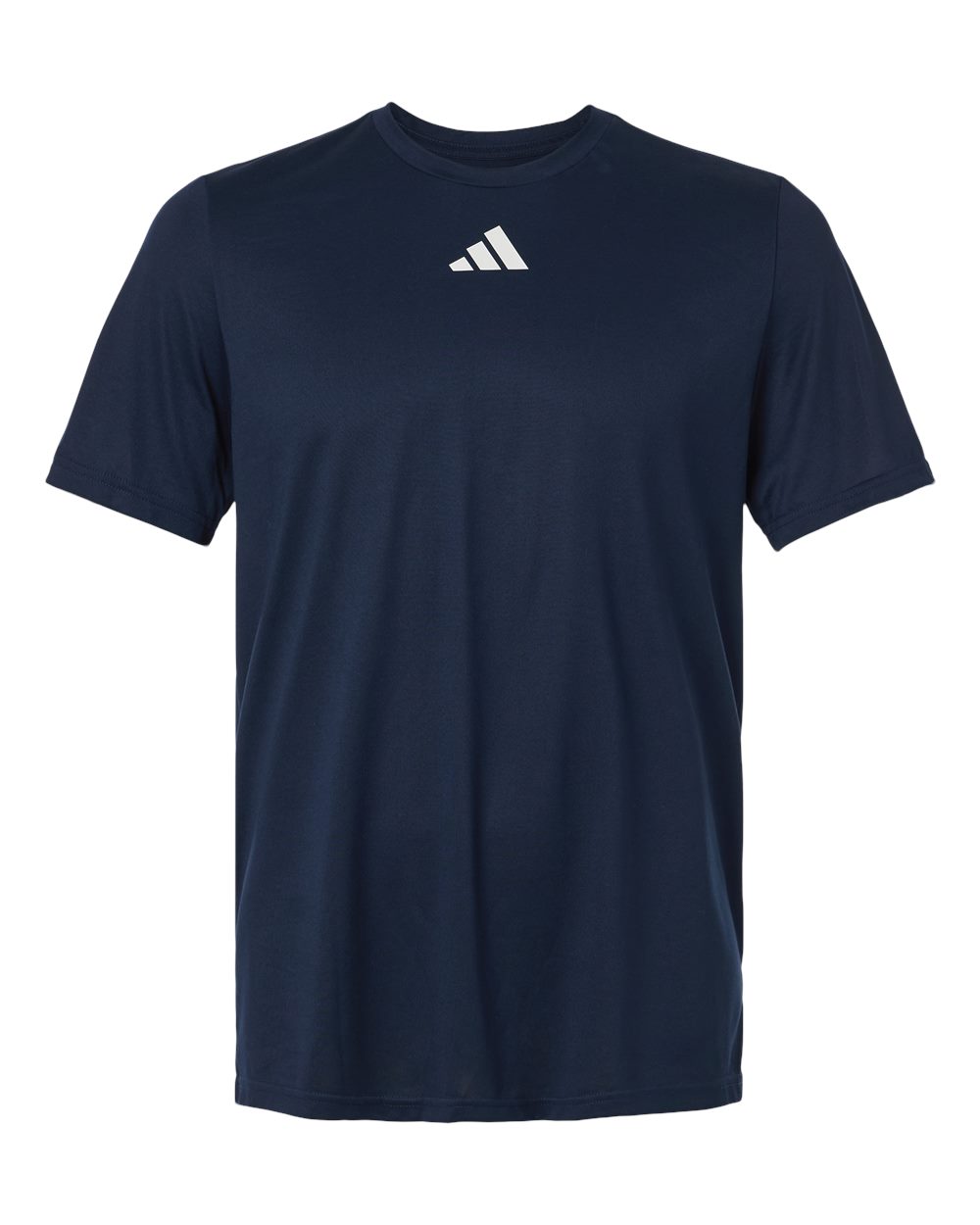 Adidas AT101 Men's Pregame T-Shirt in Team Navy Blue/ White
