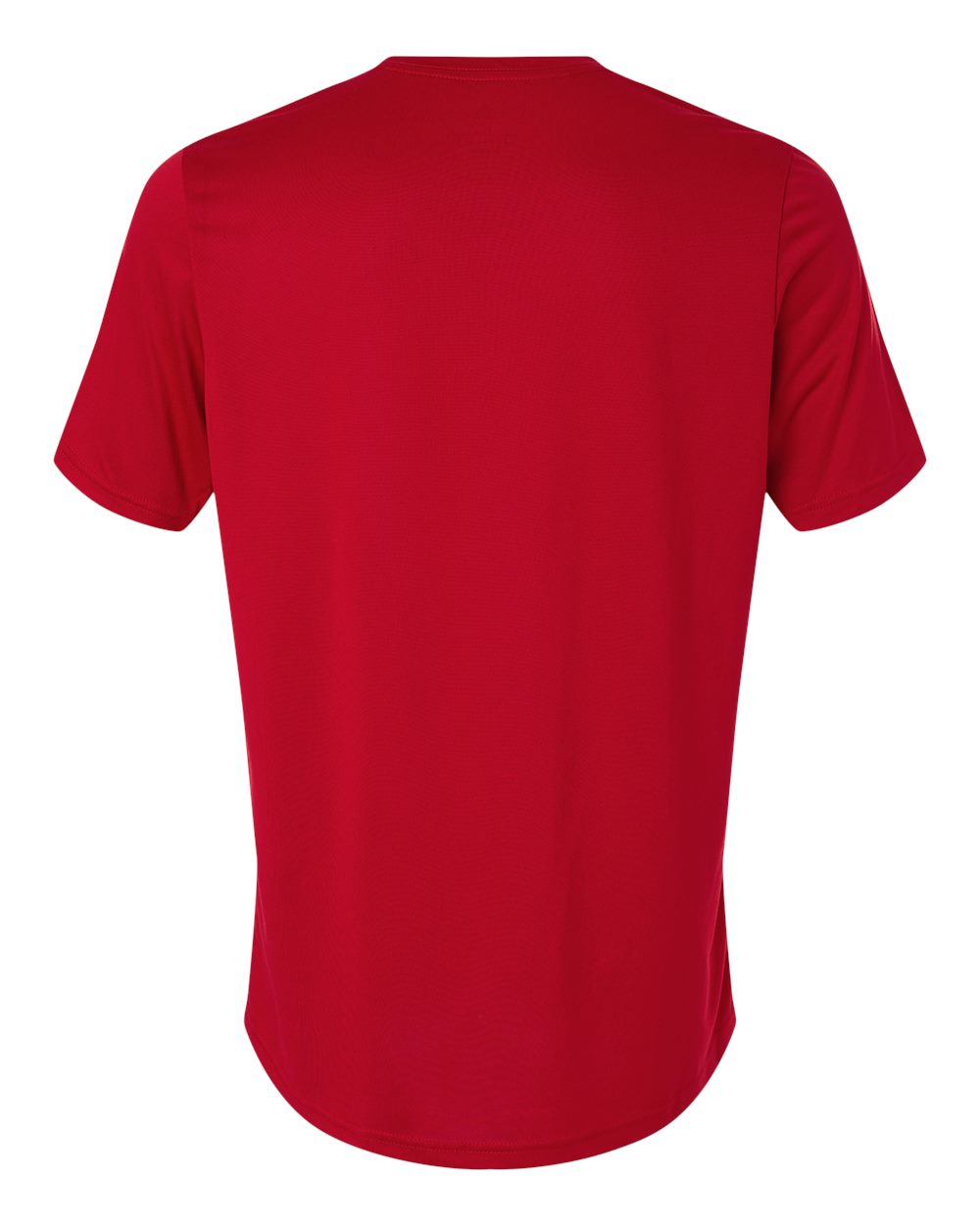 Adidas AT101 Men's Pregame T-Shirt in Team Power Red/ White, back