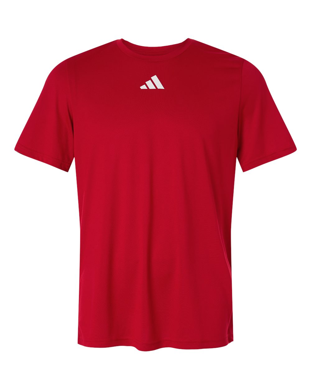 Adidas AT101 Men's Pregame T-Shirt in Team Power Red/ White