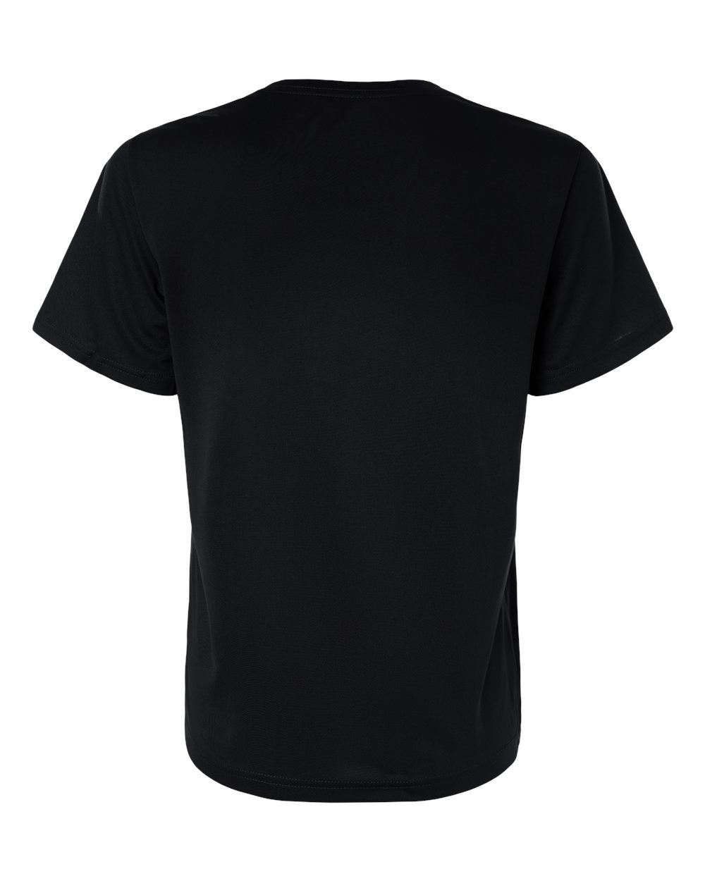 Adidas AT102 Women's Pregame T-Shirt in Black/ White, back