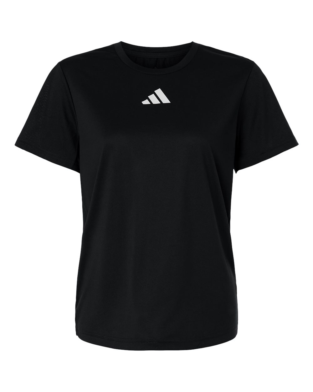 Adidas AT102 Women's Pregame T-Shirt in Black/ White