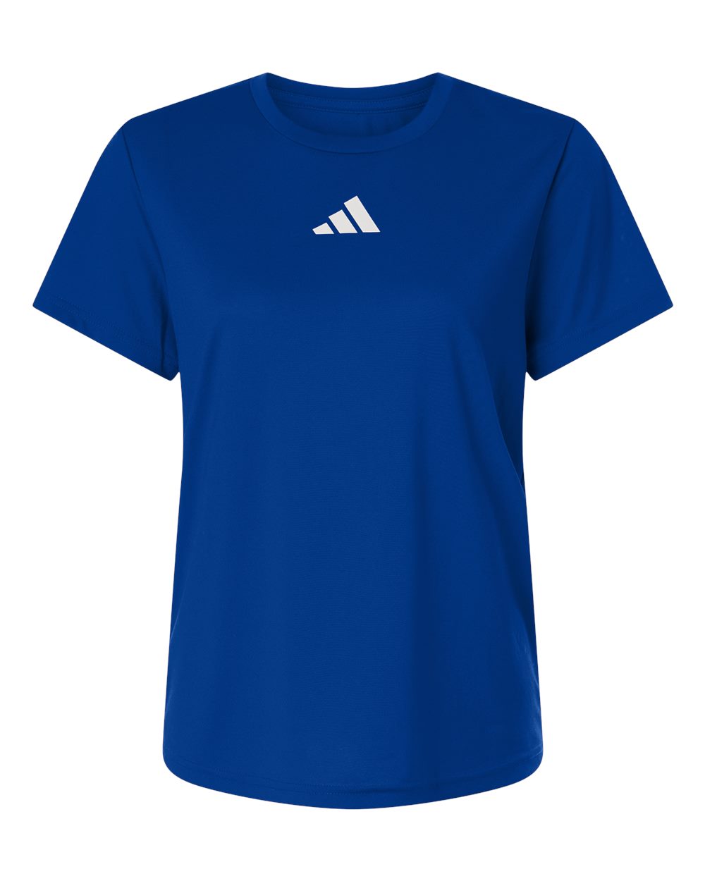 Adidas AT102 Women's Pregame T-Shirt in Team Royal Blue/ White