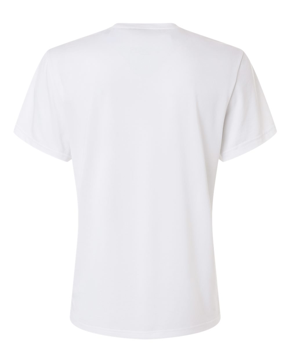Adidas AT102 Women's Pregame T-Shirt in White/ Black, back