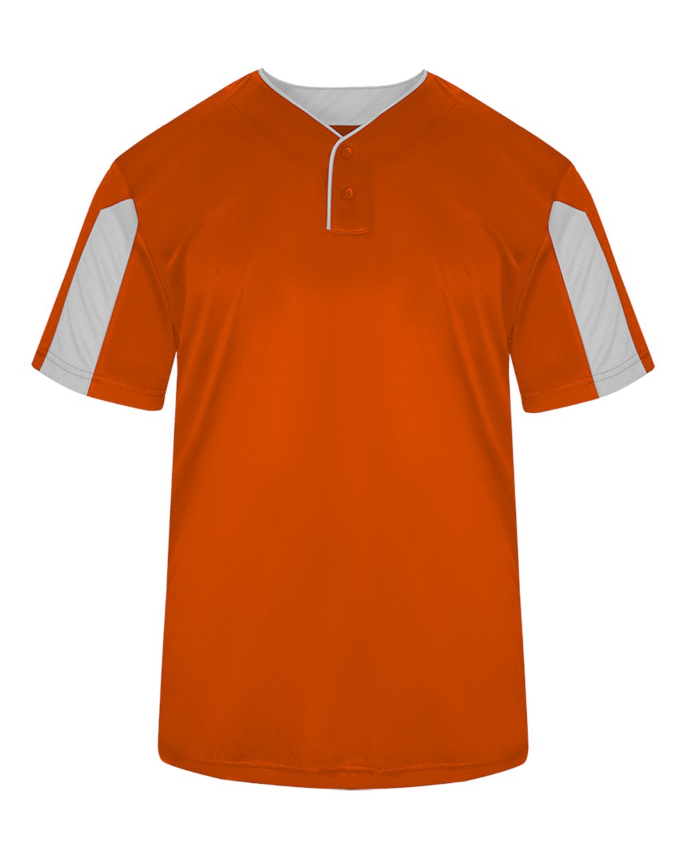 Alleson Athletic 2976 Youth Striker Placket in Burnt Orange/ White
