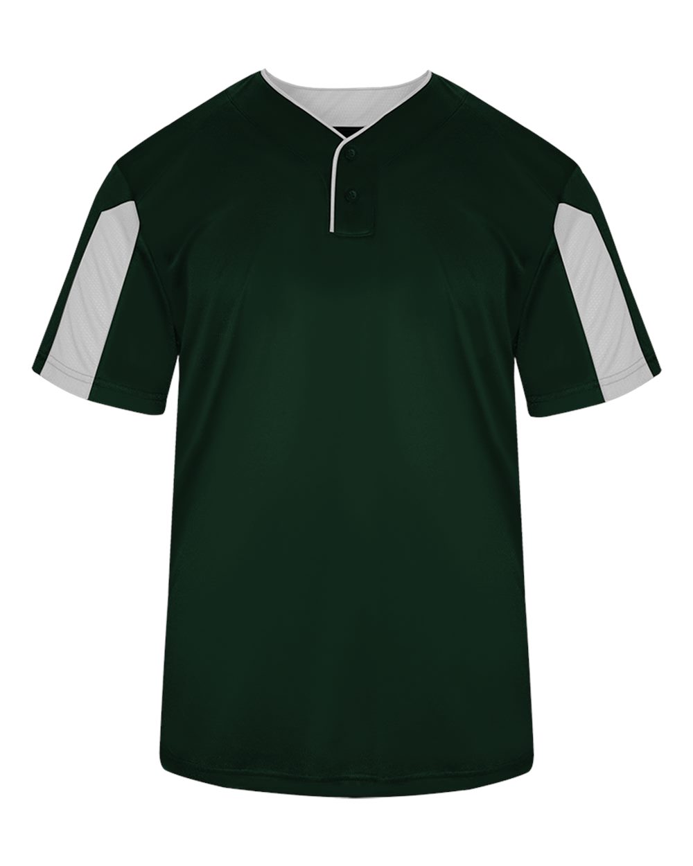 Alleson Athletic 2976 Youth Striker Placket in Forest/ White