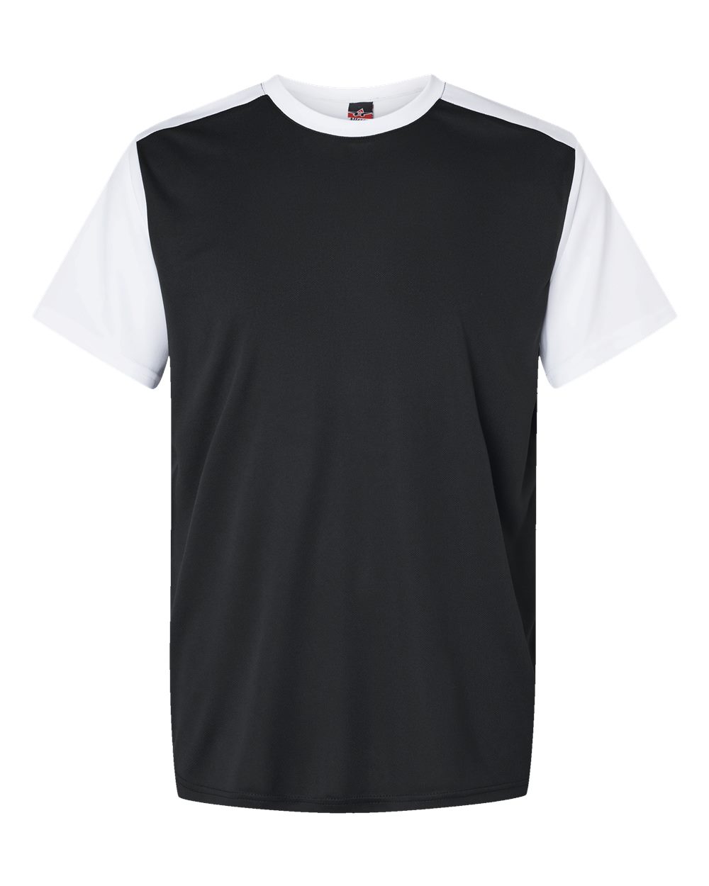 Alleson Athletic 532CJ Men's Crewneck Pullover Baseball Jersey in Black/ White