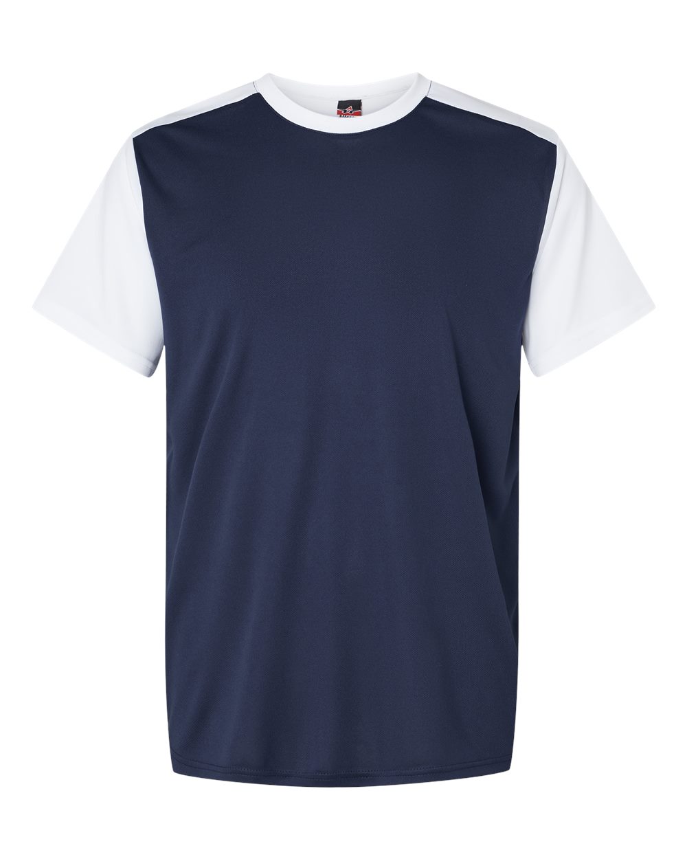 Alleson Athletic 532CJ Men's Crewneck Pullover Baseball Jersey in Navy/ White