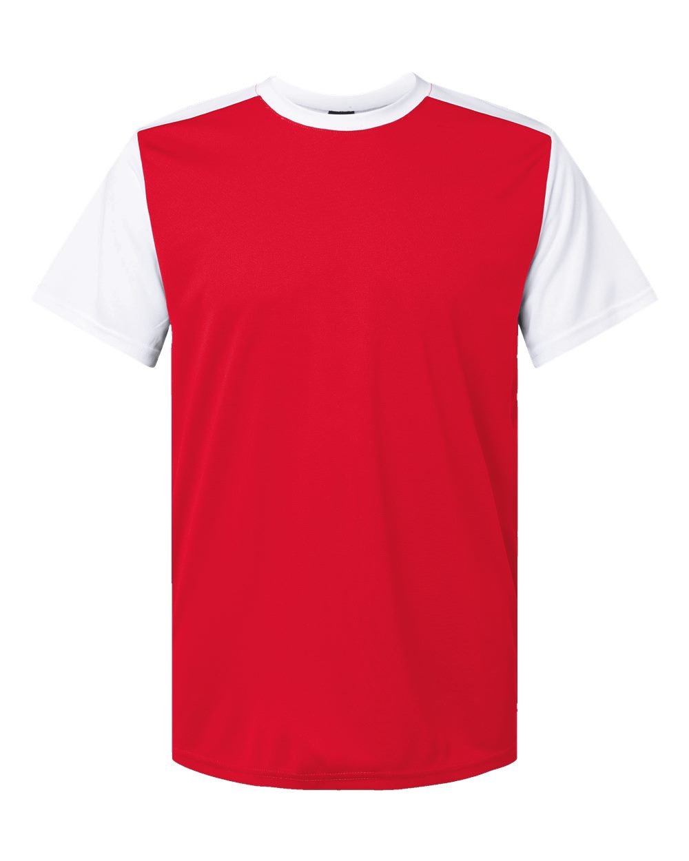 Alleson Athletic 532CJ Men's Crewneck Pullover Baseball Jersey in Red/ White