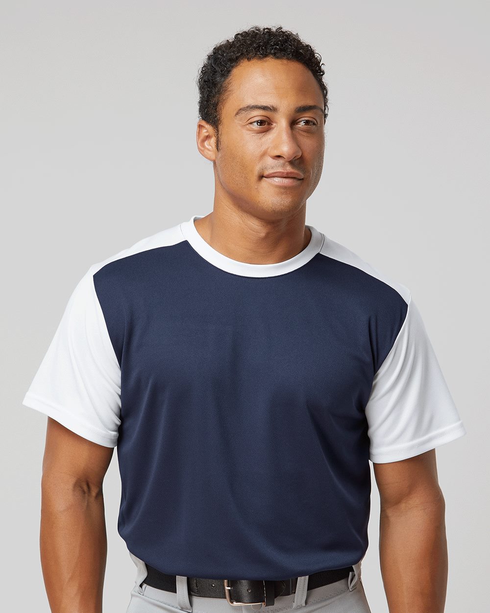 Alleson Athletic 532CJ Men's Crewneck Pullover Baseball Jersey