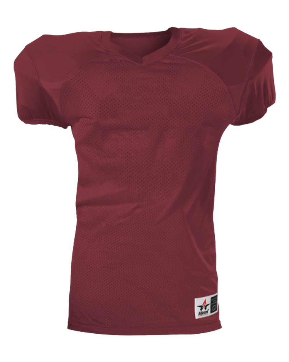 Alleson Athletic 751Y Youth Pro Game Football Jersey in Cardinal