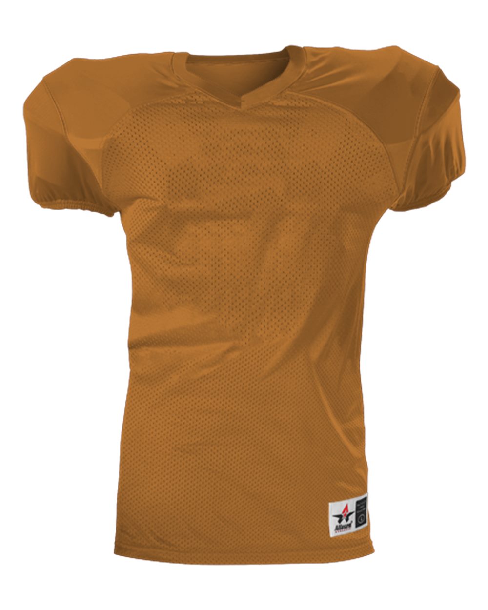 Alleson Athletic 751Y Youth Pro Game Football Jersey in Texas Orange/ White