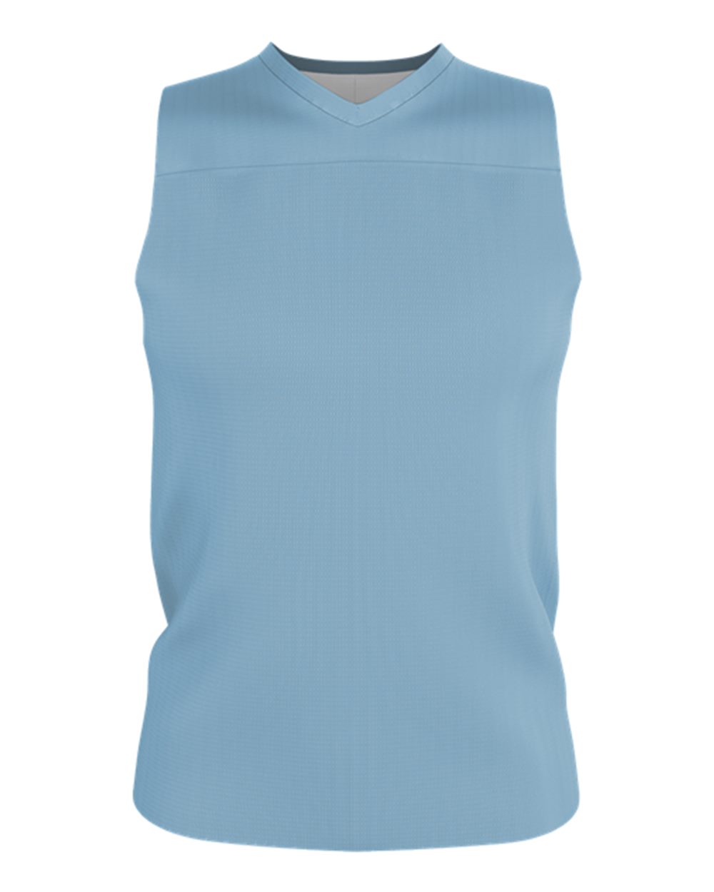 Alleson Athletic A105BY Youth Blank Reversible Game Jersey in Columbia Blue/ White