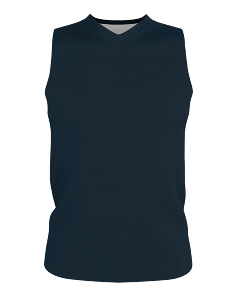 Alleson Athletic A105BY Youth Blank Reversible Game Jersey in Navy/ White