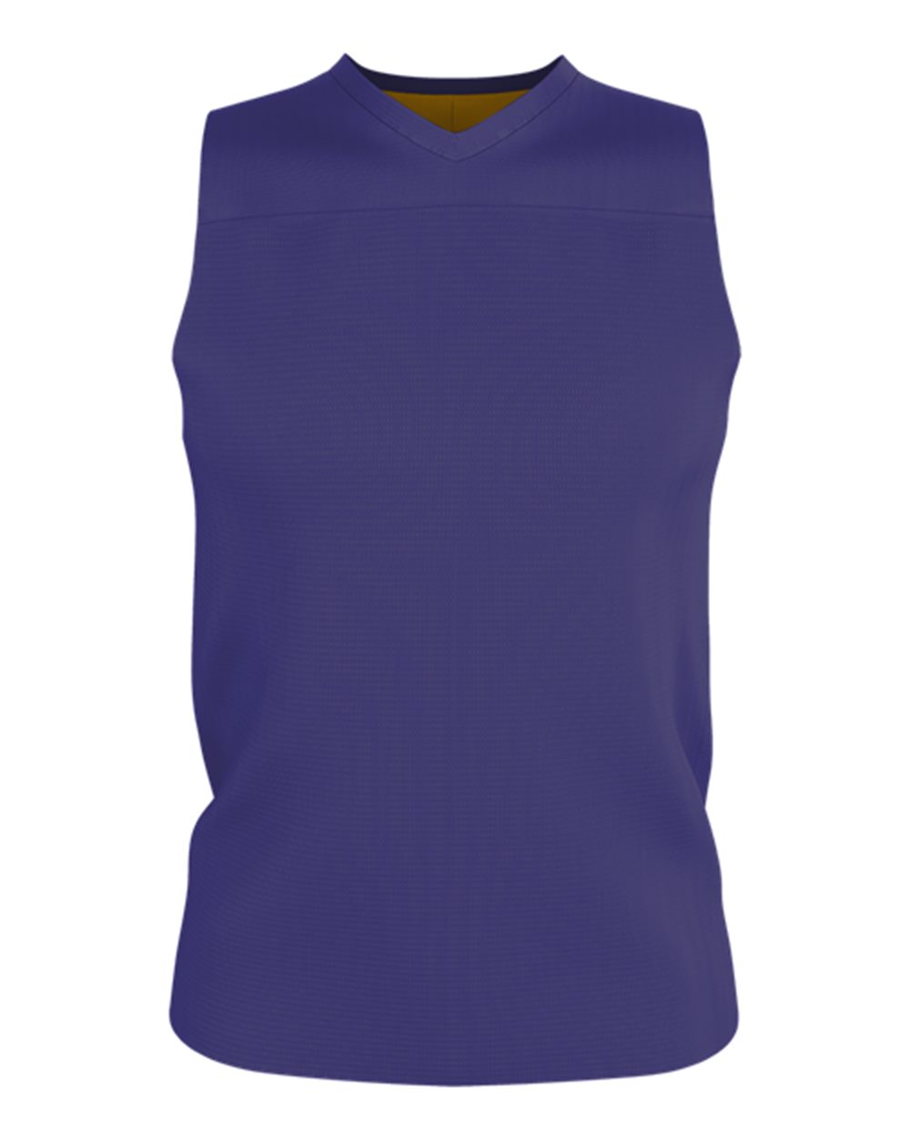 Alleson Athletic A105BY Youth Blank Reversible Game Jersey in Purple/ Gold