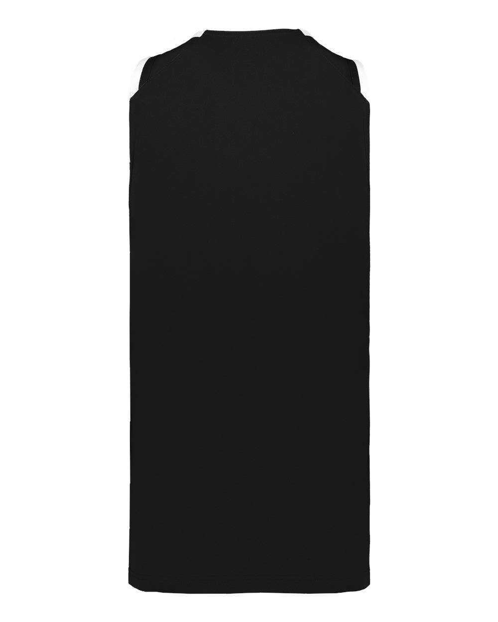 Alleson Athletic A55000 Women's Retro Basketball Jersey in Black/ Black/ White, back