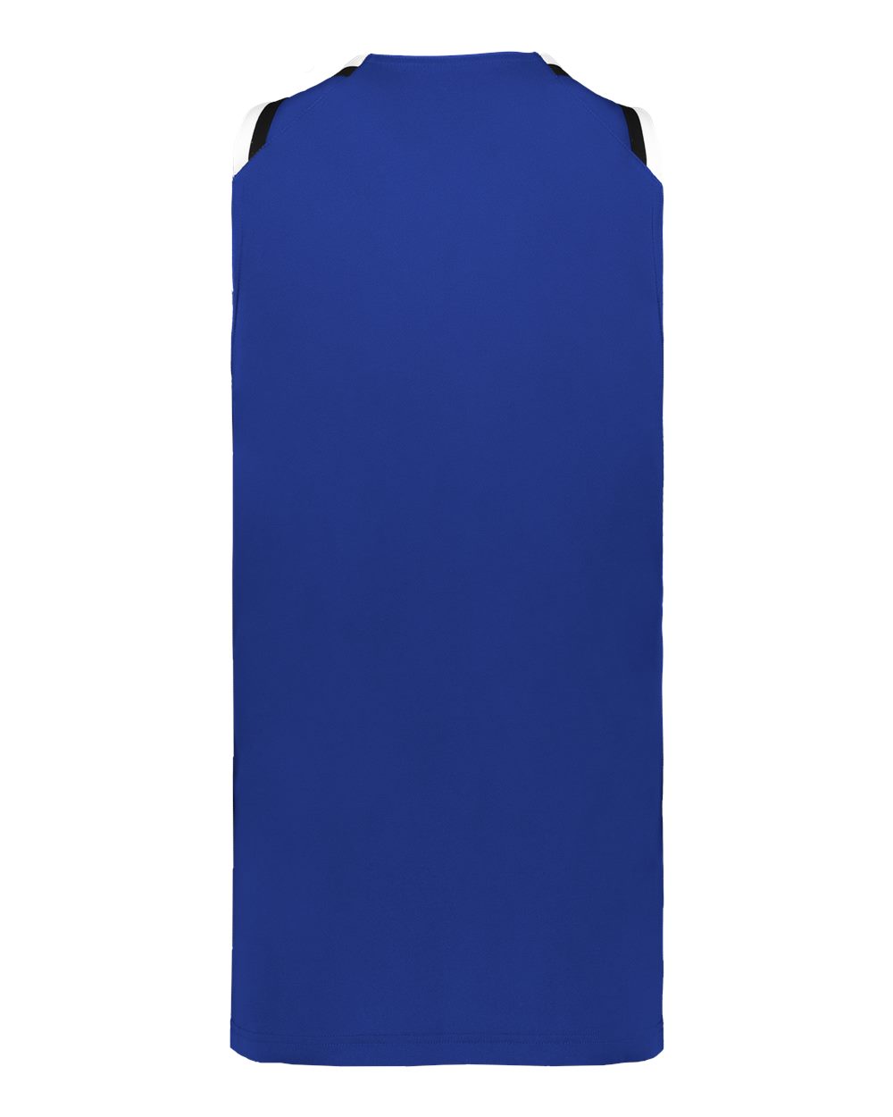 Alleson Athletic A55000 Women's Retro Basketball Jersey in Royal/ Black/ White, back