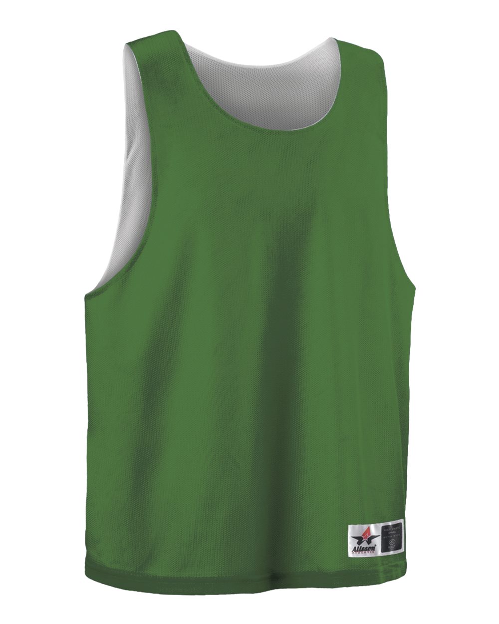 Alleson Athletic LP001A Men's Lacrosse Reversible Pinnie in Kelly/ White