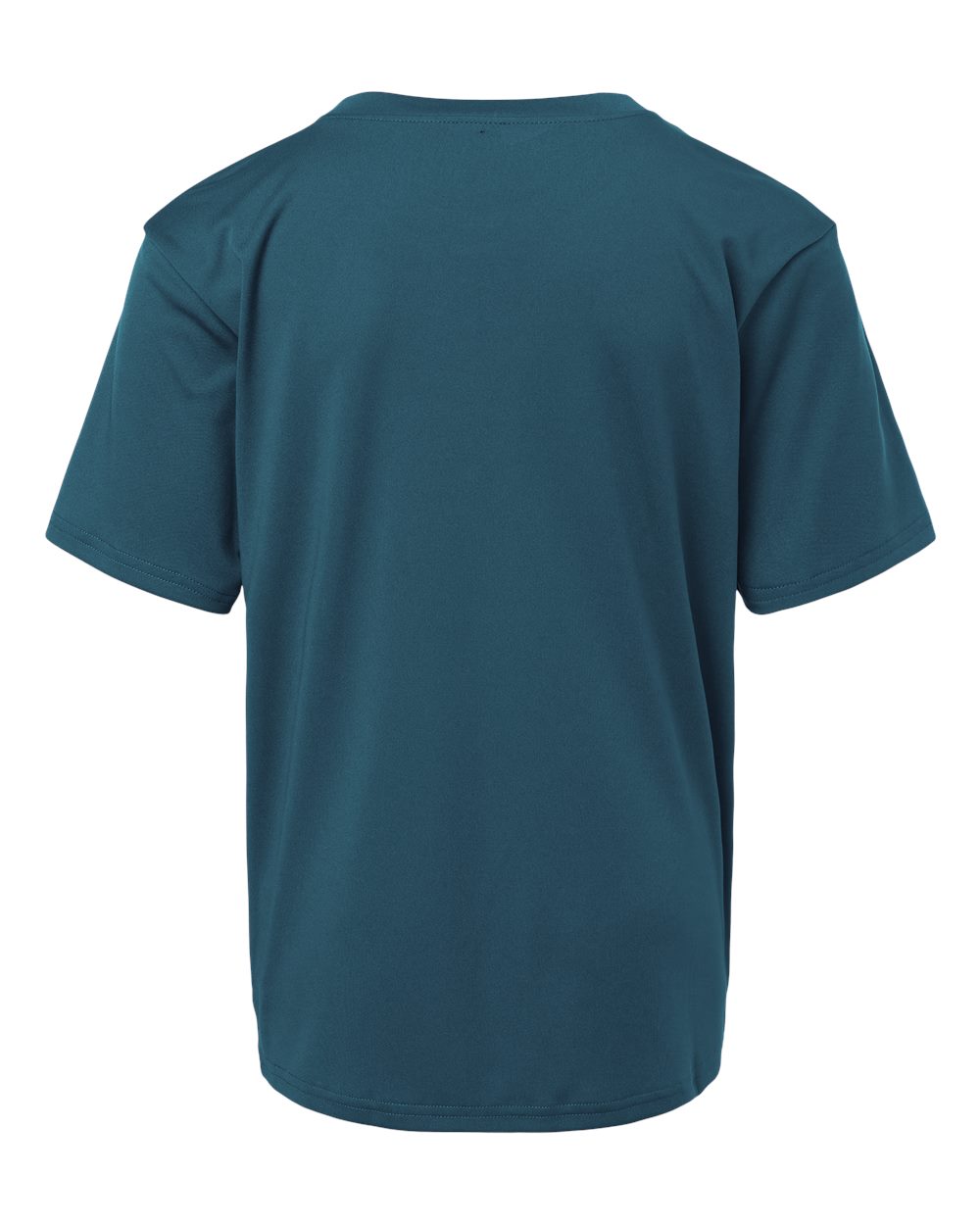 AllPro 48000Y Youth Pro-Lock Performance T-Shirt in Atlantic Blue, back