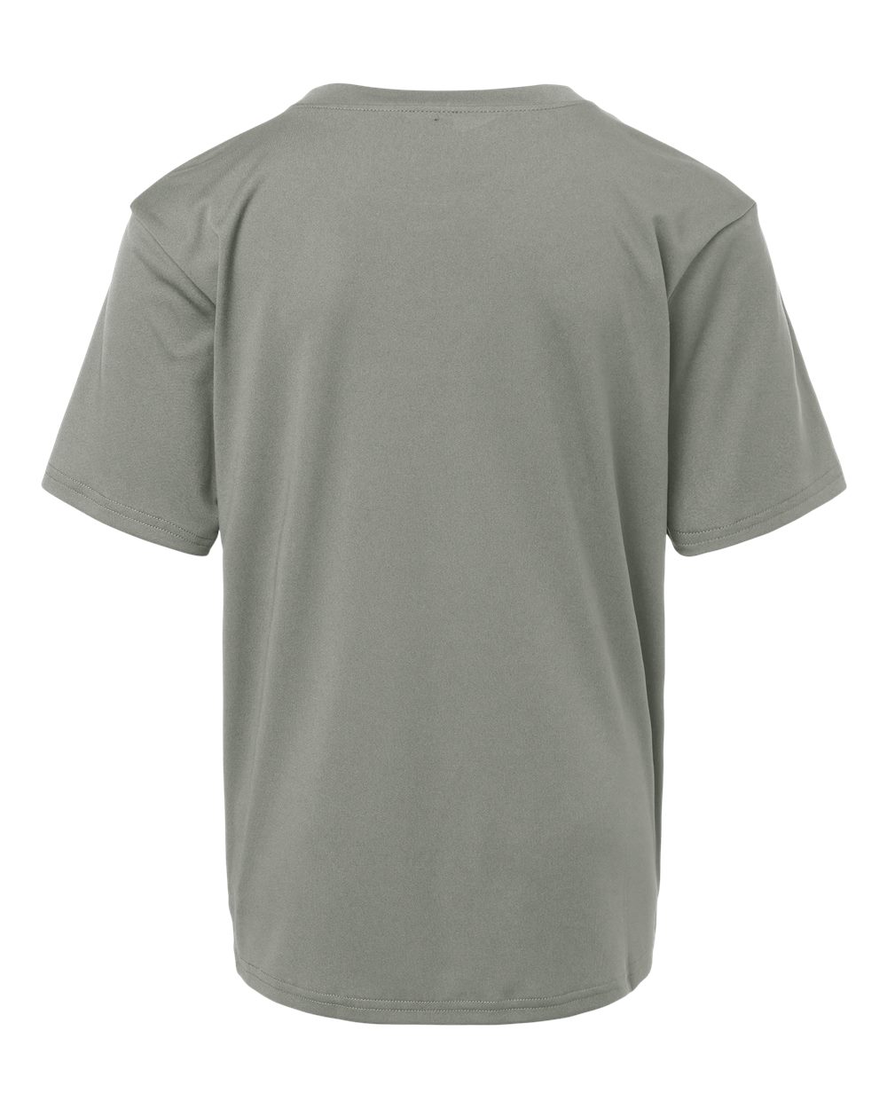AllPro 48000Y Youth Pro-Lock Performance T-Shirt in Greystone, back
