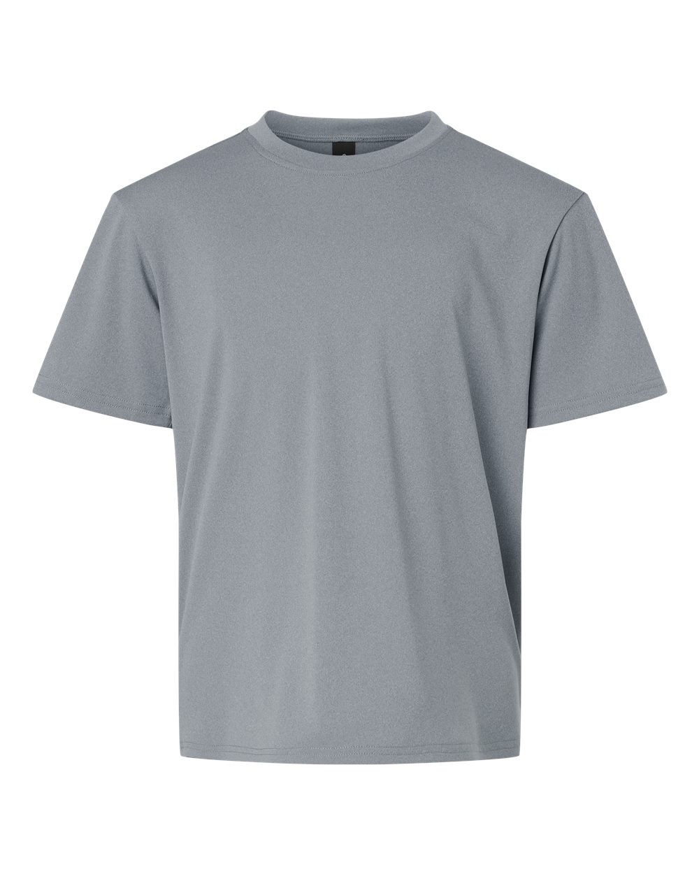 AllPro 48000Y Youth Pro-Lock Performance T-Shirt in Heather Steel