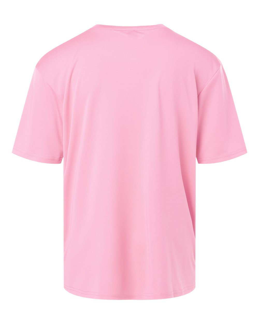 AllPro 48000Y Youth Pro-Lock Performance T-Shirt in Light Pink, back